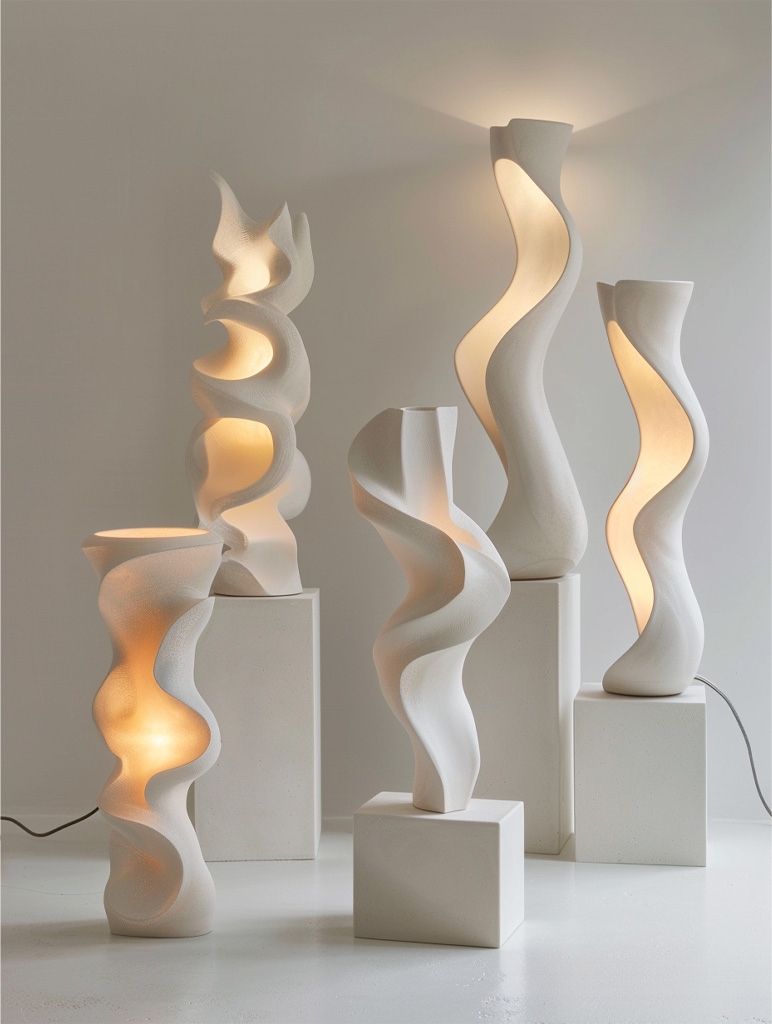 Sculptura LED Floor Lamp