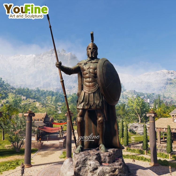 Shogun Bronze Samurai Sculpture - Image 3
