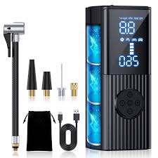 The Sentinel: 210 PSI High-Speed Smart Tire Inflator & 2-in-1 Power Bank