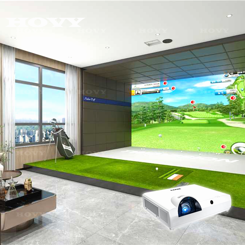 Elite 3D Indoor Golf Simulator & Swing Analysis System