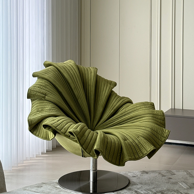 Petal 360° Swivel Designer Lounge Chair